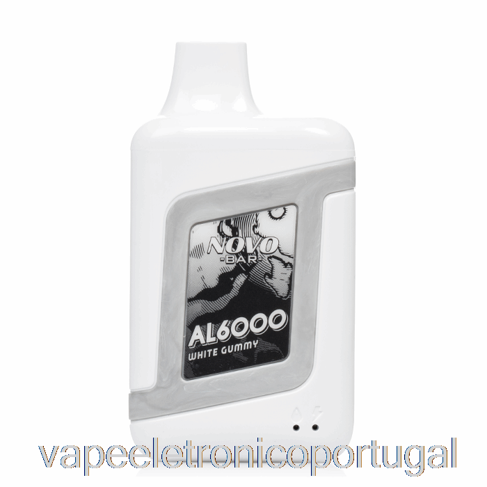 Vape Eletrônico Smok Novo Bar Al6000 Goma Branca Descartável